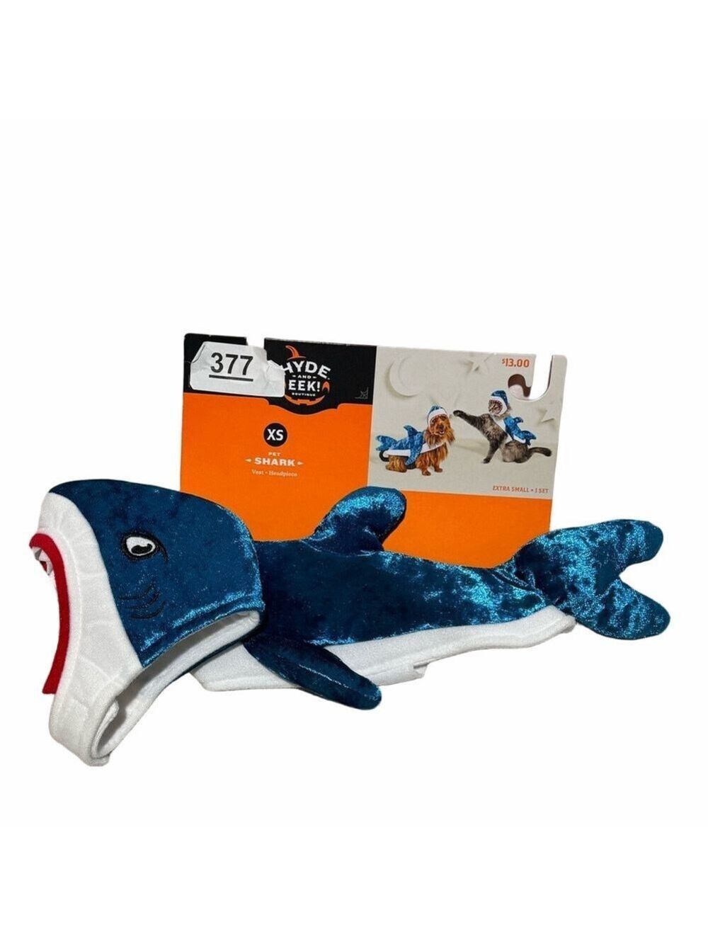 Hyde and Eek! Boutique Shark Pet Costume Extra Small